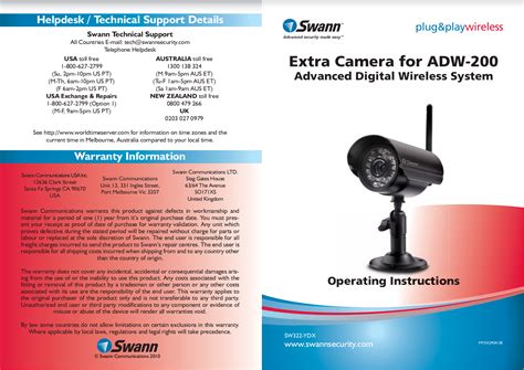 swann bullet camera junction box|swann dvr camera manual.